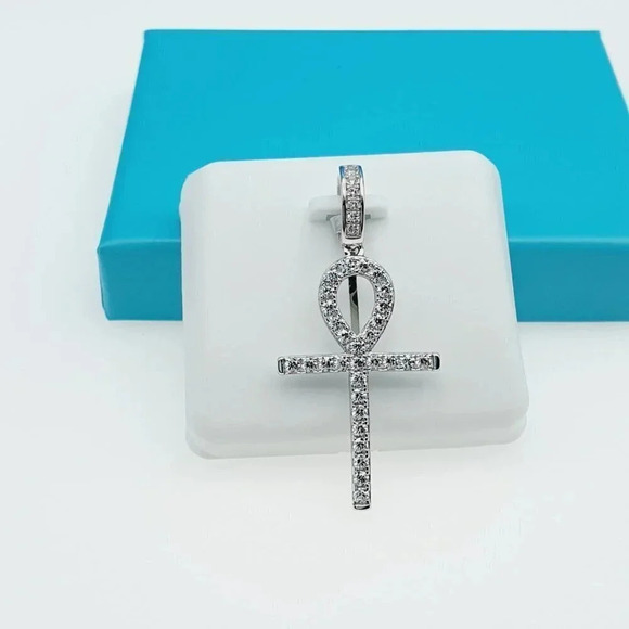 "925 Sterling Silver CZ Beautiful Pendant for Women, 1USPAR4014 - Picture 5 of 11